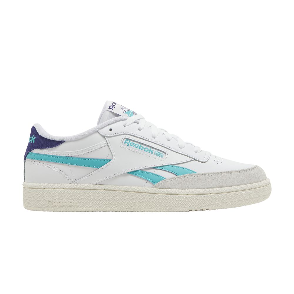 Click to view more detailed imagery on our partner's website Pre-owned Reebok Club C Revenge 'white Classic Teal'