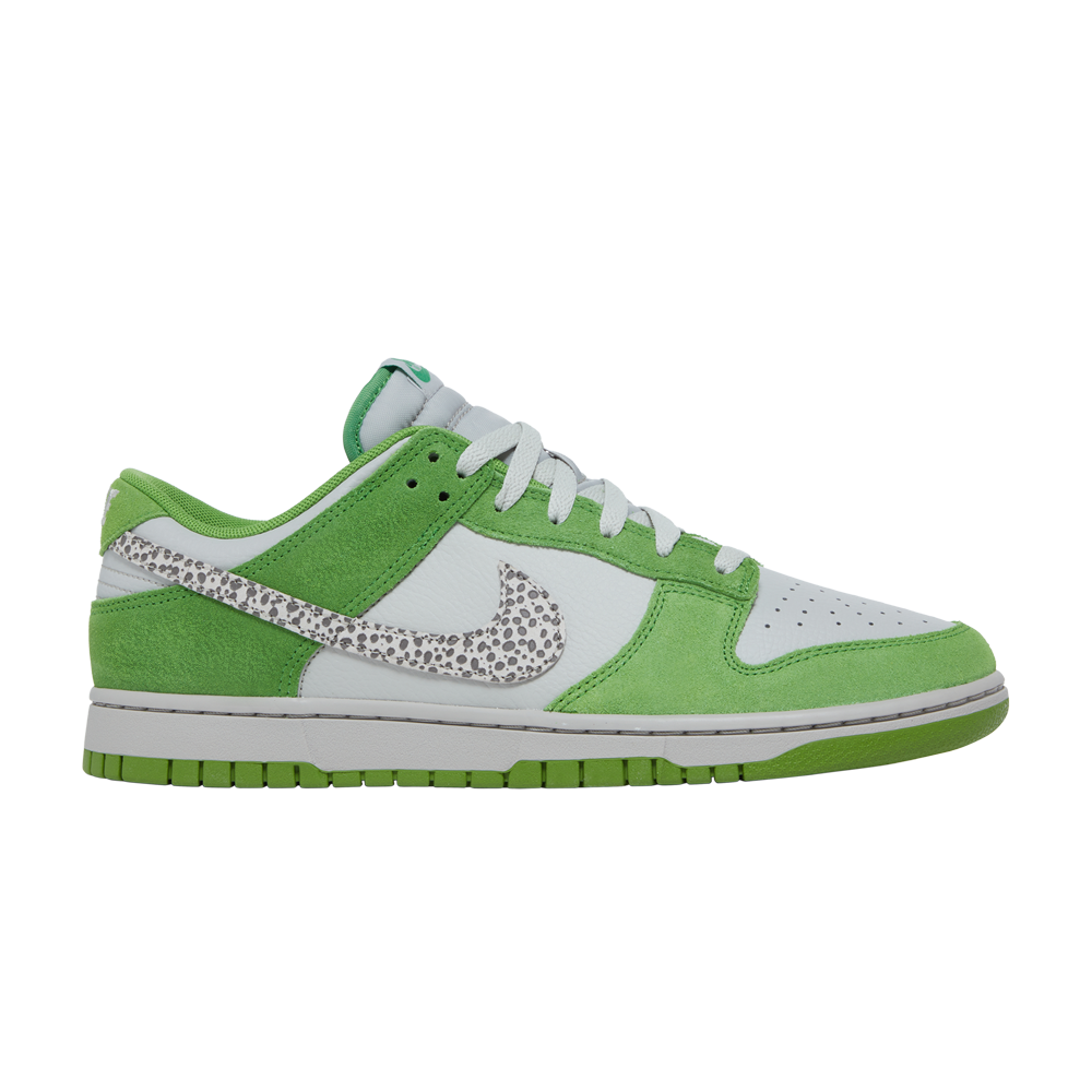 Pre-owned Nike Dunk Low 'safari Swoosh - Chlorophyll' In Green