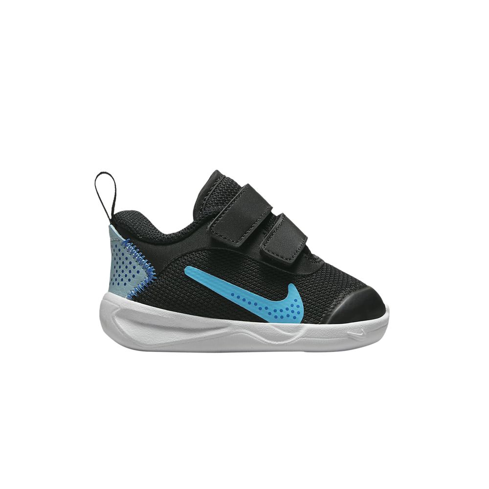 Pre-owned Nike Omni Multi-court Td 'black Blue Lightning' | Infant Size 7