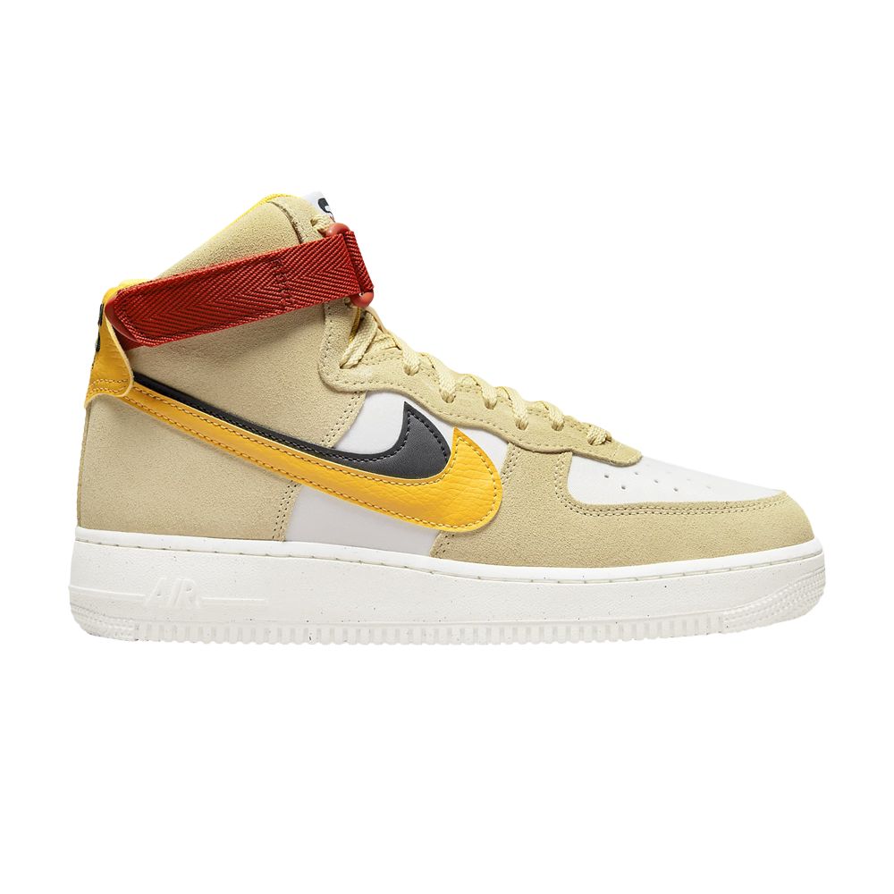 Pre-owned Nike Wmns Air Force 1 High Se '82 - Sesame' In Cream
