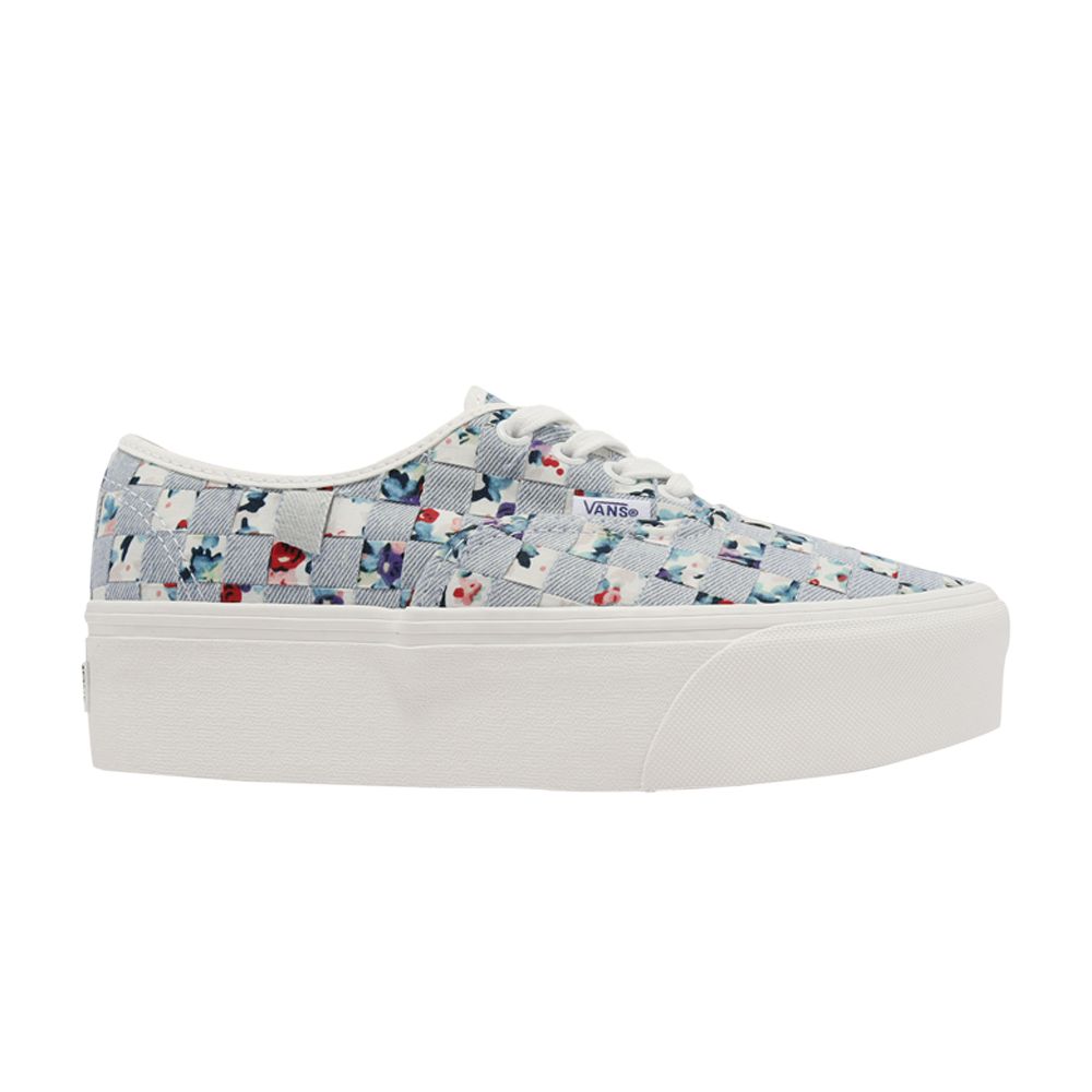 VANS AUTHENTIC STACKFORM 'WOVEN - FLORAL AND DENIM'