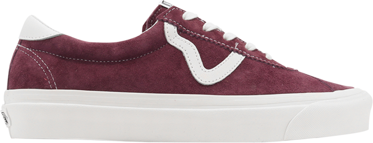 Style 73 DX 'Pig Suede - Burgundy White'