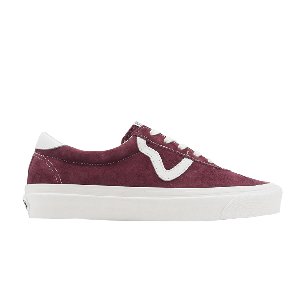 Pre-owned Vans Style 73 Dx 'pig Suede - Burgundy White' In Red