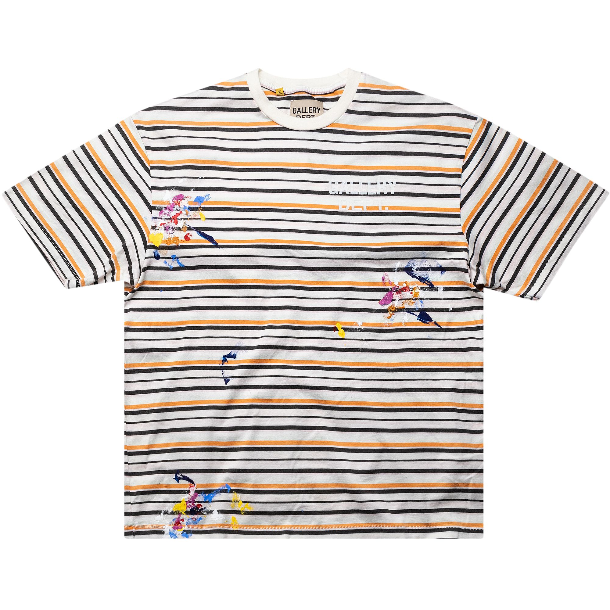 Pre-owned Gallery Dept. Nelson Striped Tee 'multicolor' | Multi-color | Men's Size M