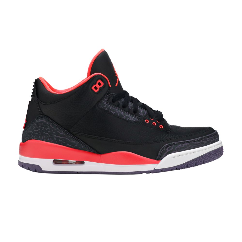 Air Jordan 3 Retro 'Crimson' | Black | Men's Size 9