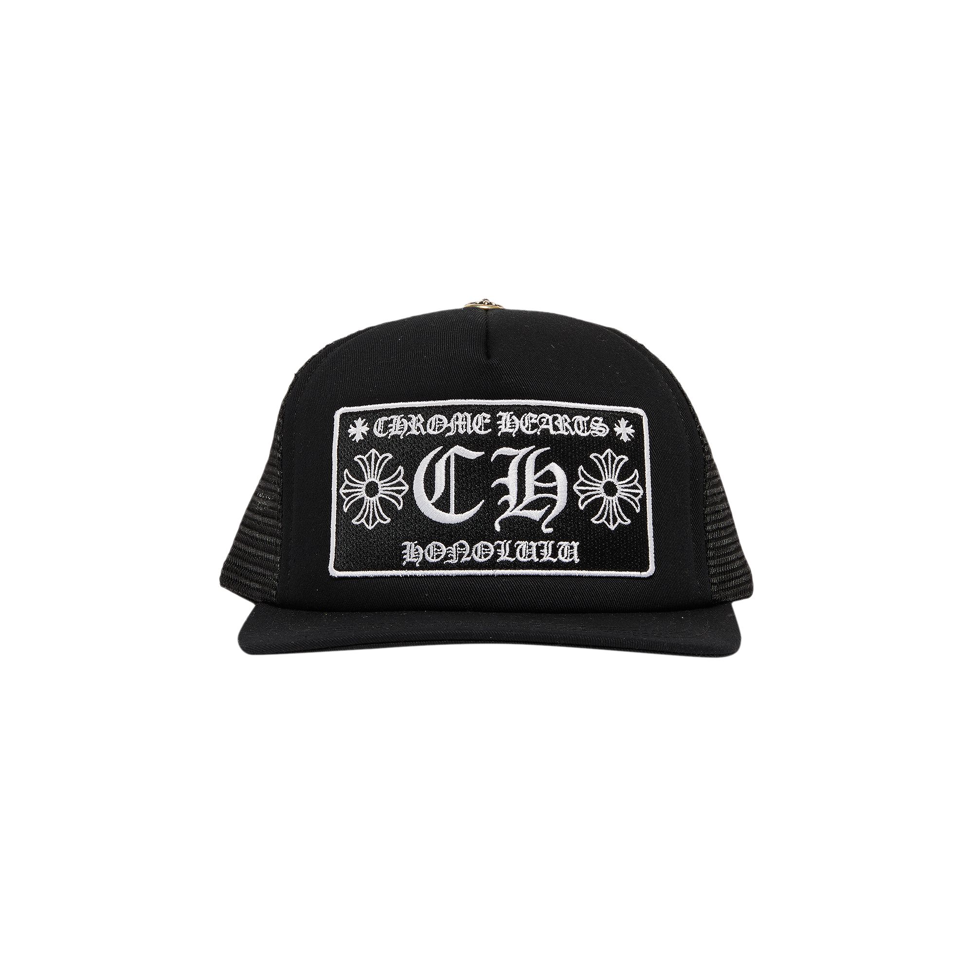 Chrome Hearts Honolulu Trucker Hat 'Black' | Men's Size Onesize