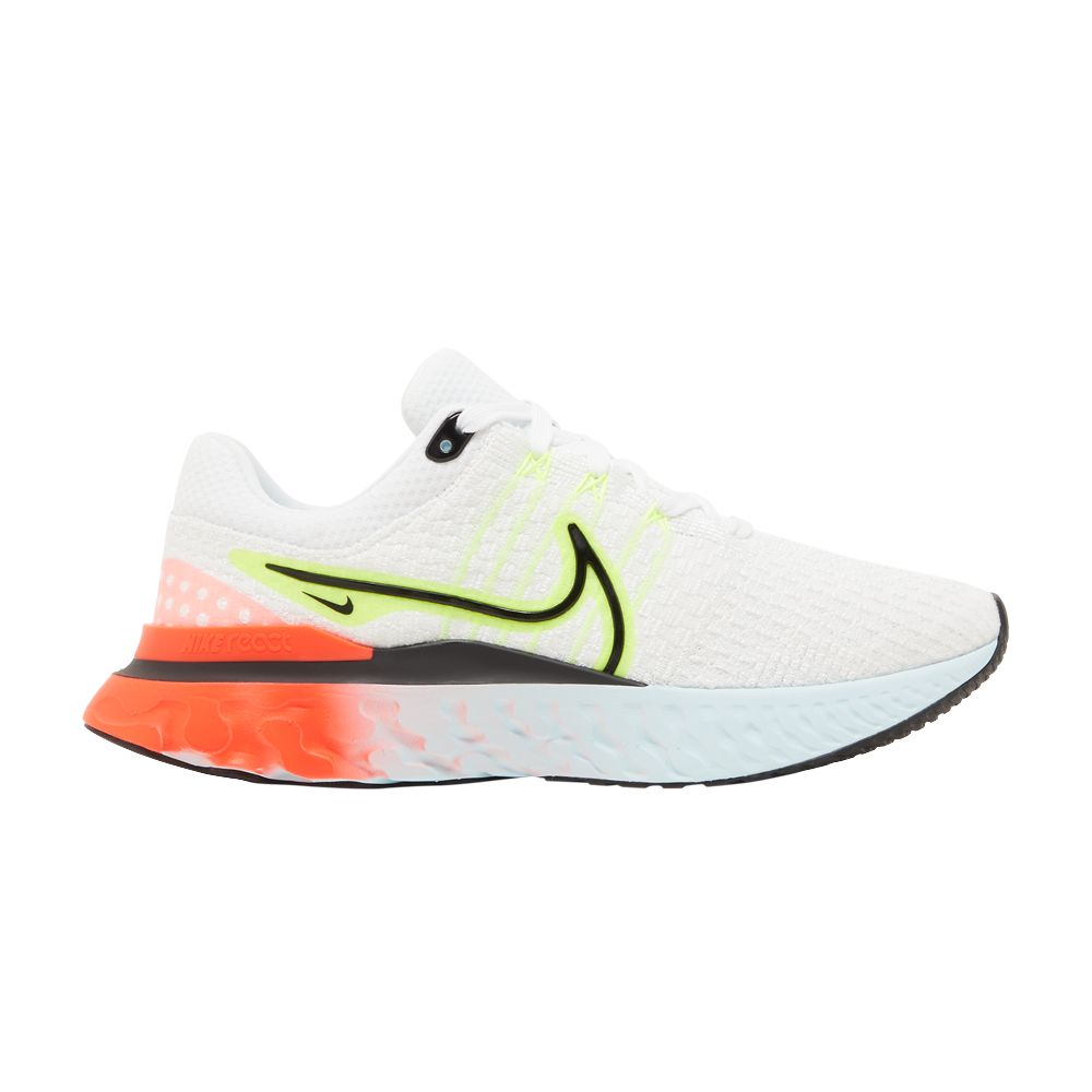 Nike Wmns React Infinity Run Flyknit 3 'White Volt' | Women's Size 6.5