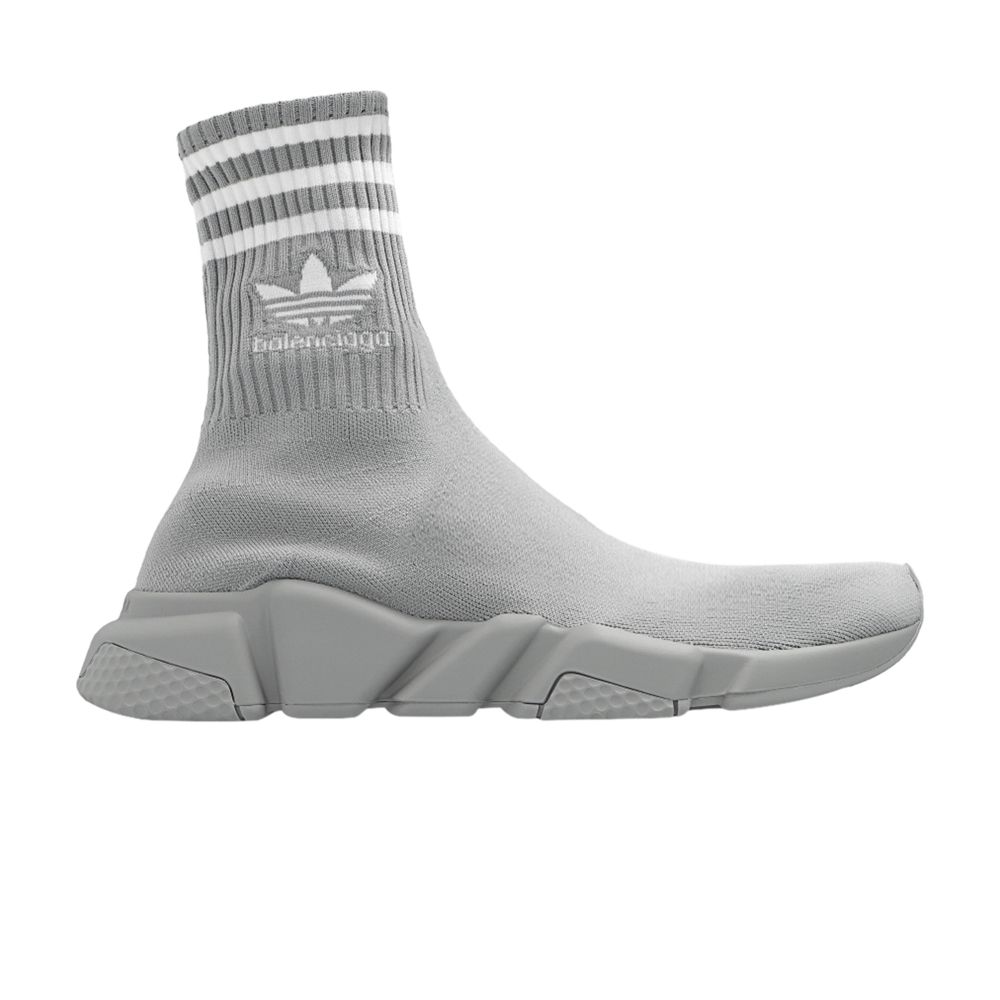 Pre-owned Balenciaga Adidas X  Wmns Speed Sneaker 'grey' | Women's Size 41
