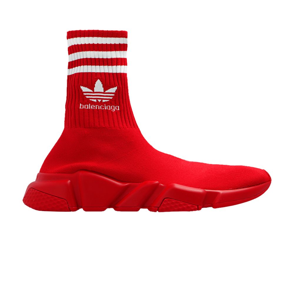 Pre-owned Balenciaga Adidas X  Wmns Speed Sneaker 'red' | Women's Size 35