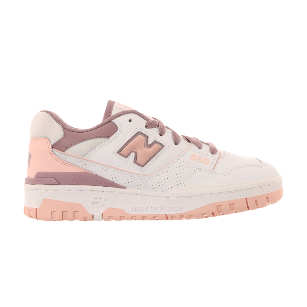 Pre-owned New Balance Wmns 550 'sea Salt Lilac Chalk' In Cream