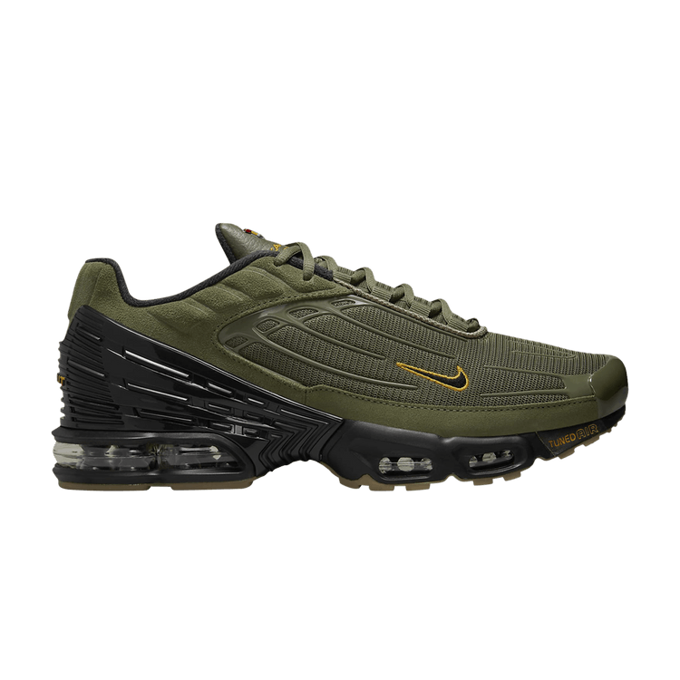 Olive green air max plus grade school hotsell