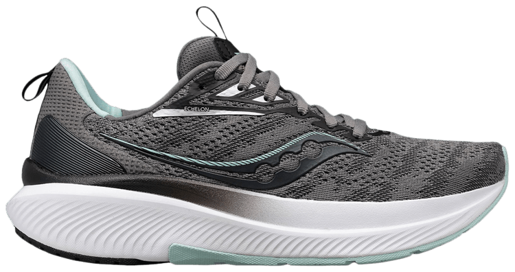 Saucony Wmns Echelon 9 Wide Charcoal Ice