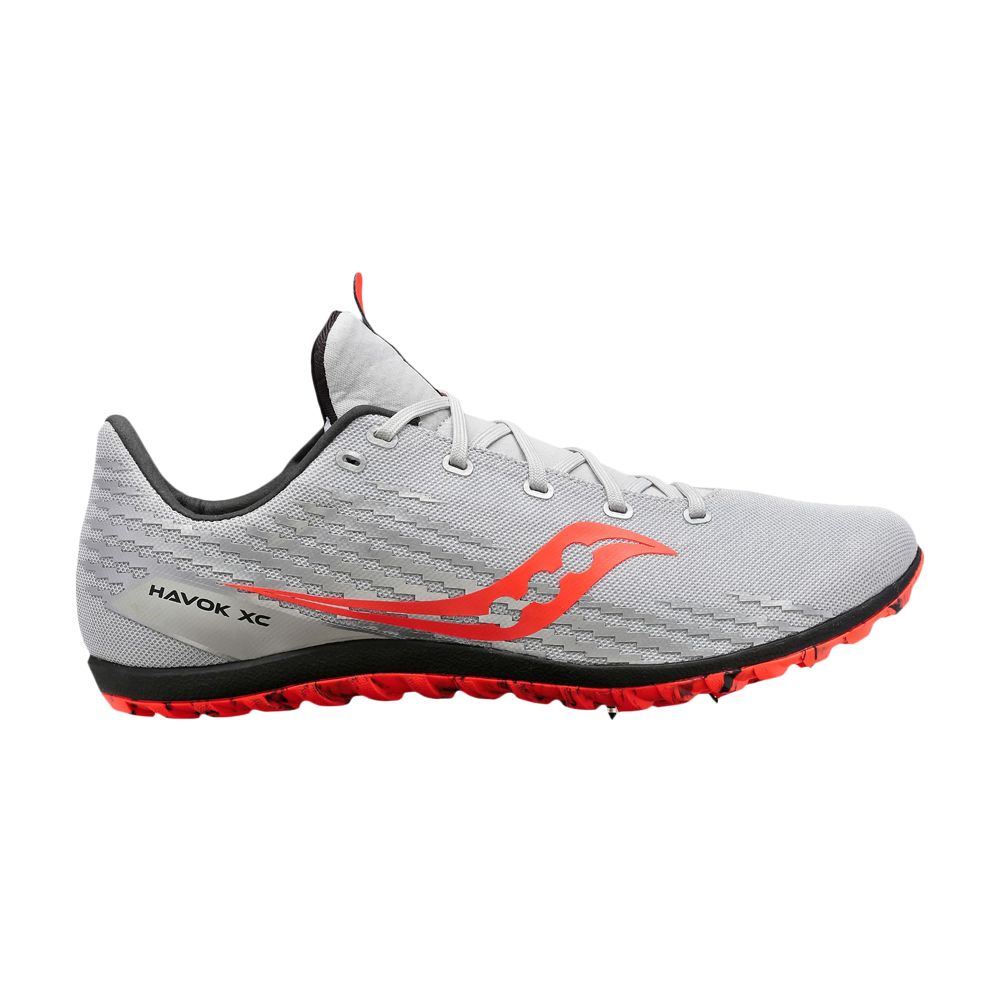 Pre-owned Saucony Wmns Havok Xc 3 Flat 'fog Vizi' | Grey | Women's Size 8 In Gray