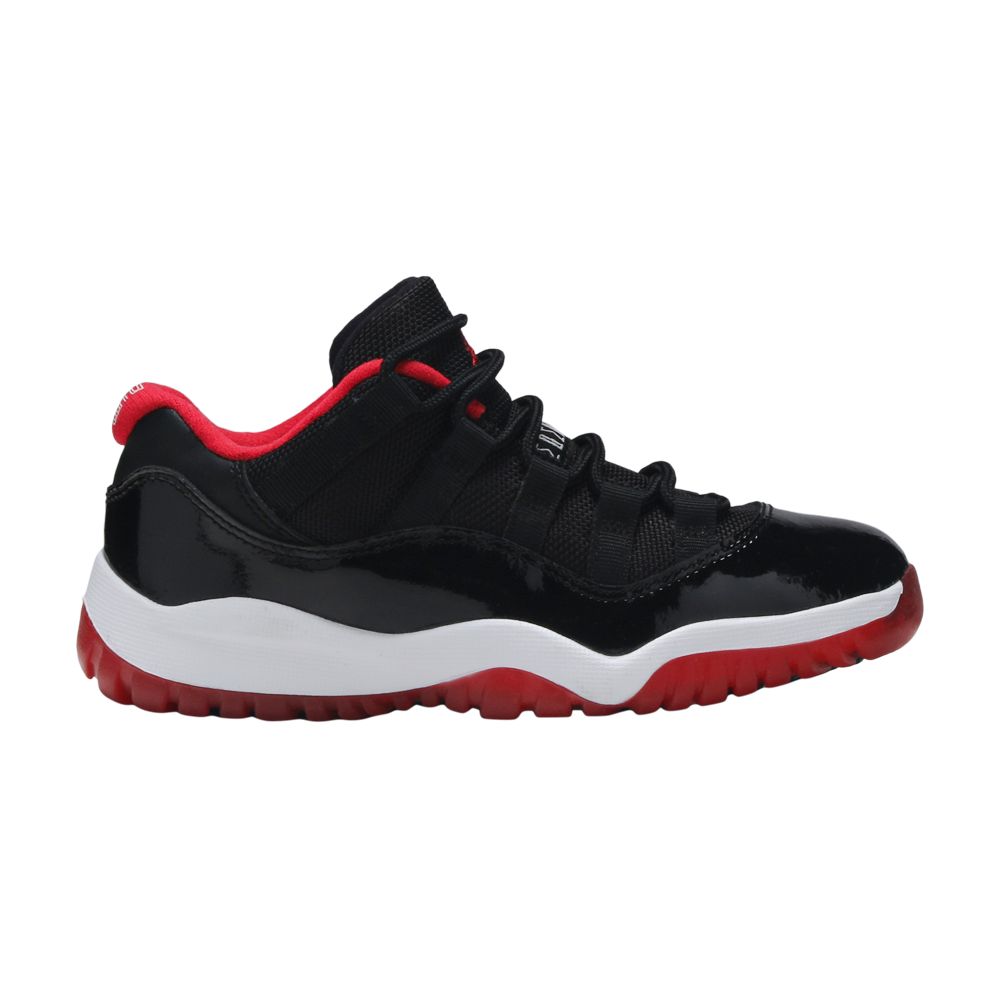 Air Jordan 11 Retro Low BP 'Bred' | Black | Kid's Size 1.5