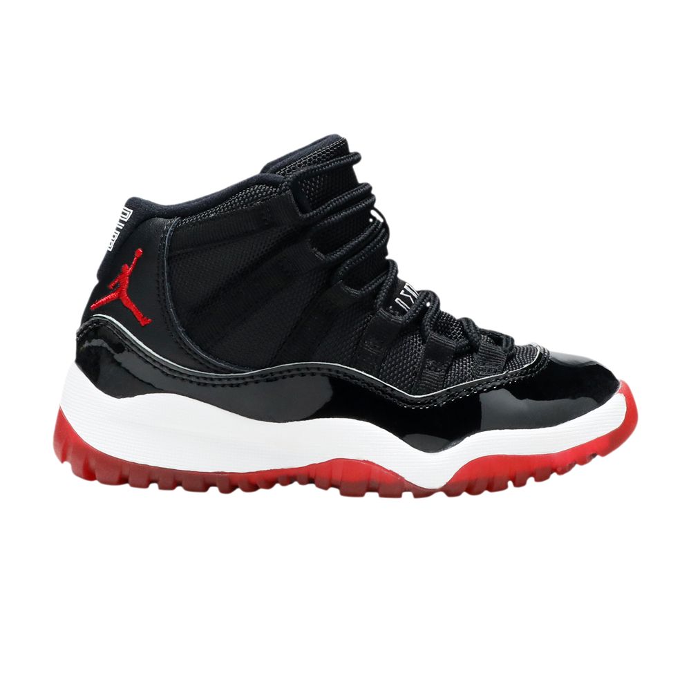 Air Jordan 11 Retro PS 'Bred' 2019 | Black | Kid's Size 10.5