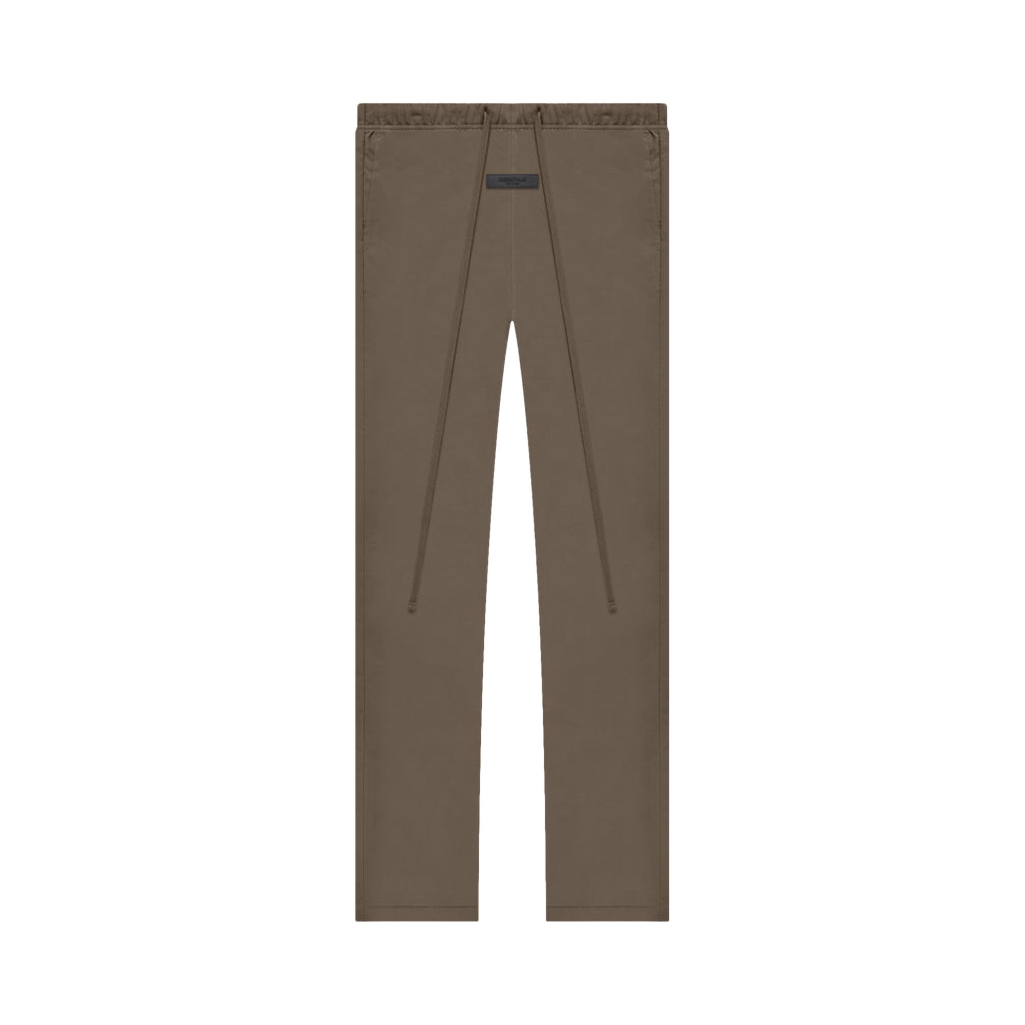 Pre-owned Essentials Fear Of God Relaxed Trouser 'wood' In Brown