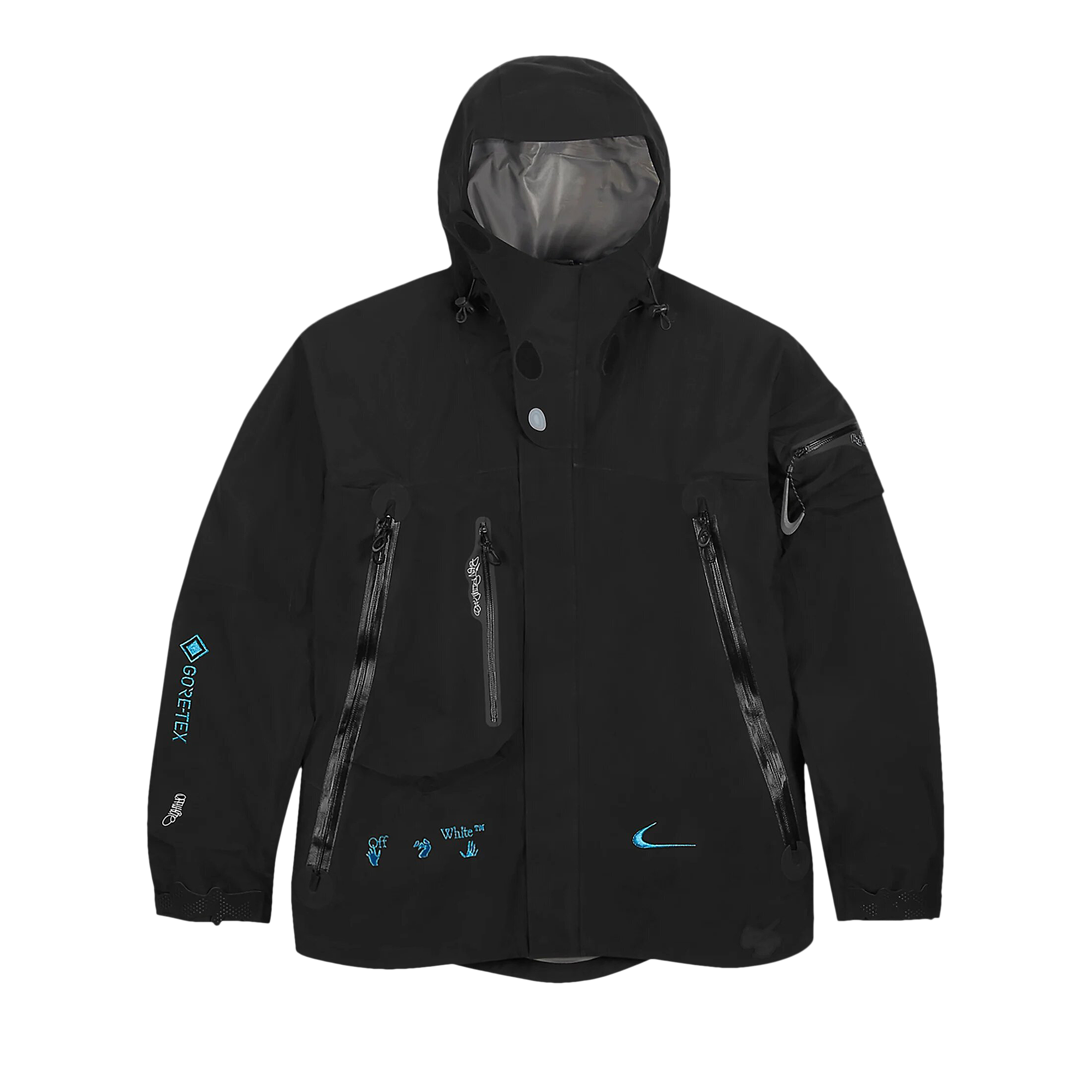 Pre-owned Nike X Off-white Gore-tex Jacket 'black'