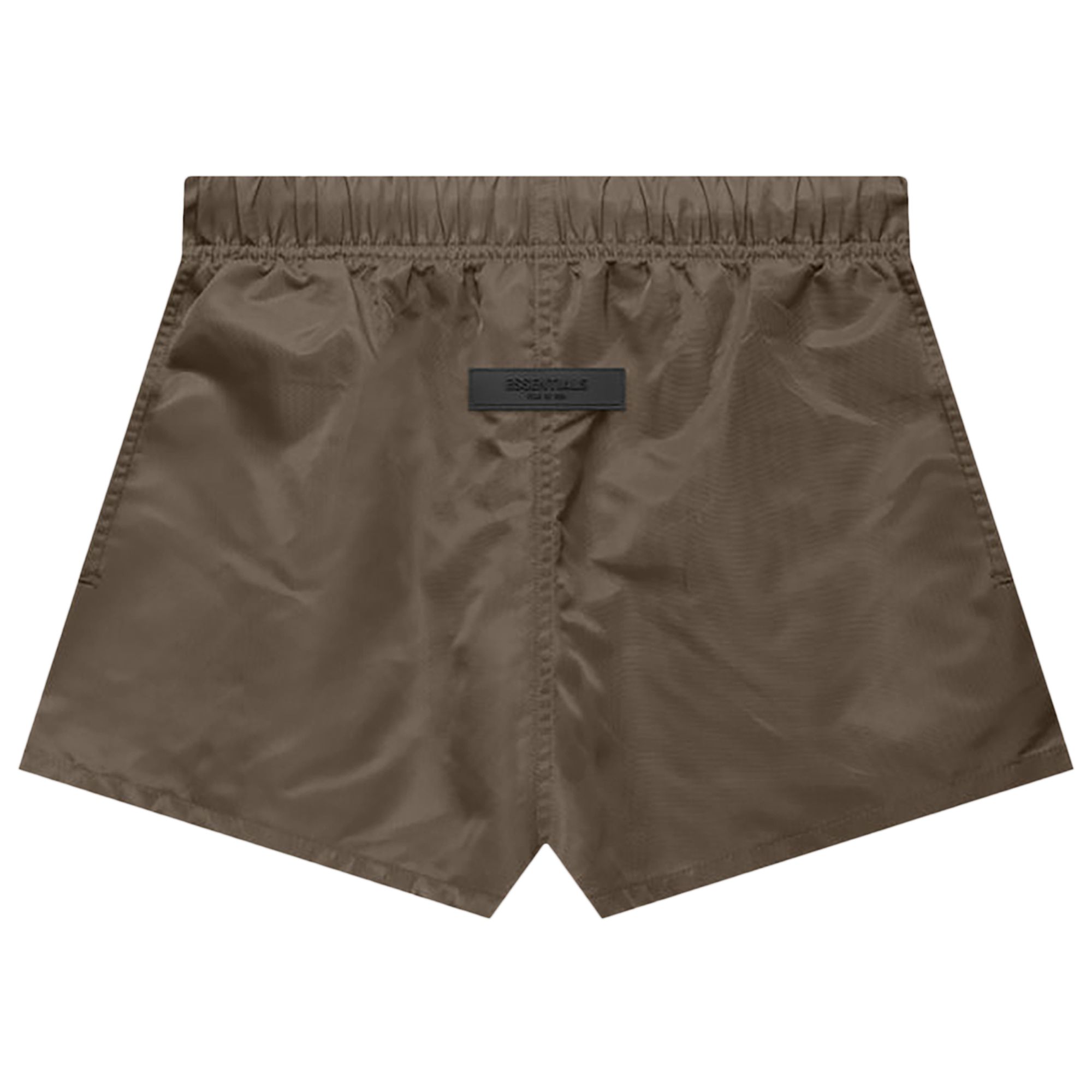 Fear of God Essentials Running Shorts 'Wood' | Brown | Women's Size S