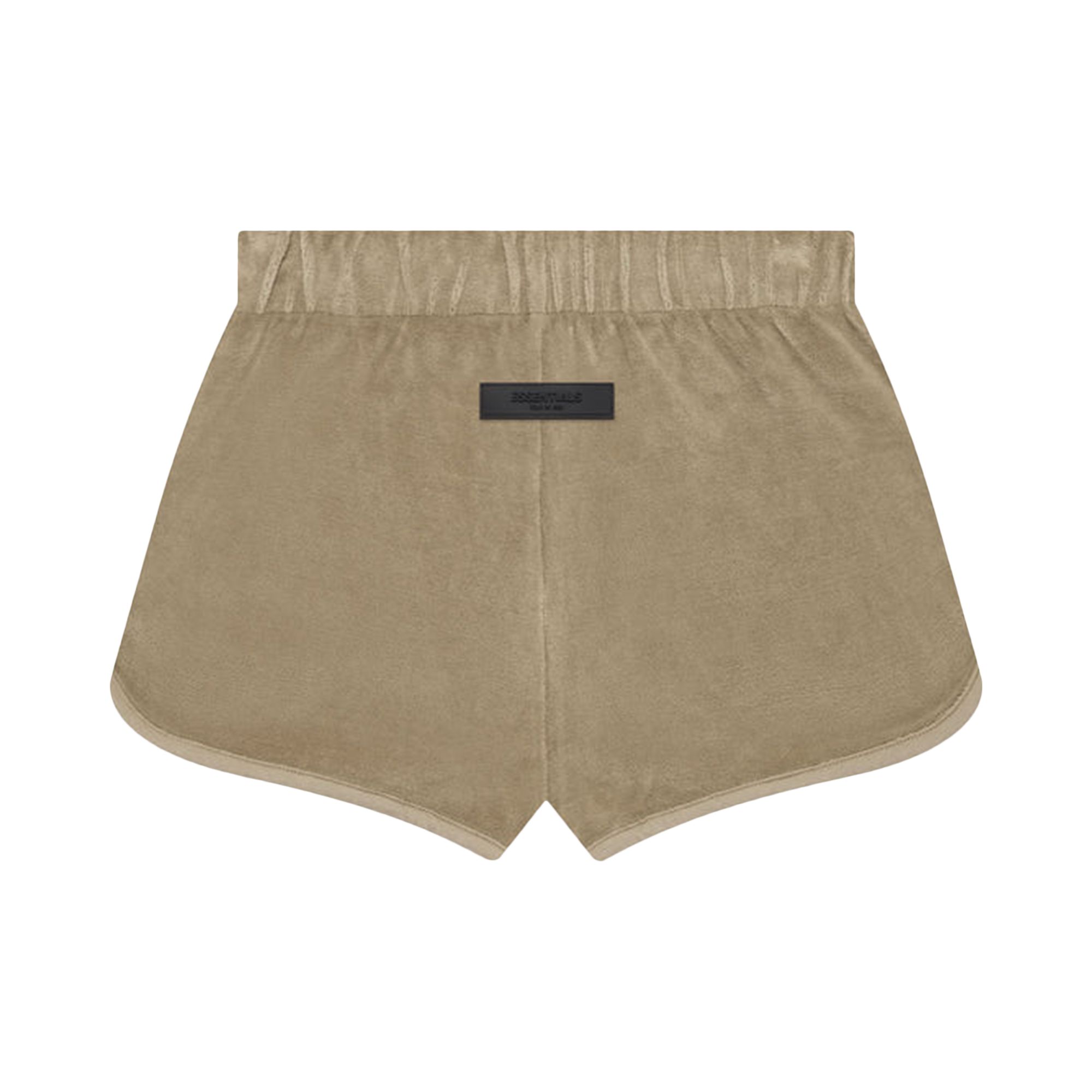 Pre-owned Essentials Fear Of God Beach Short 'oak' In Tan