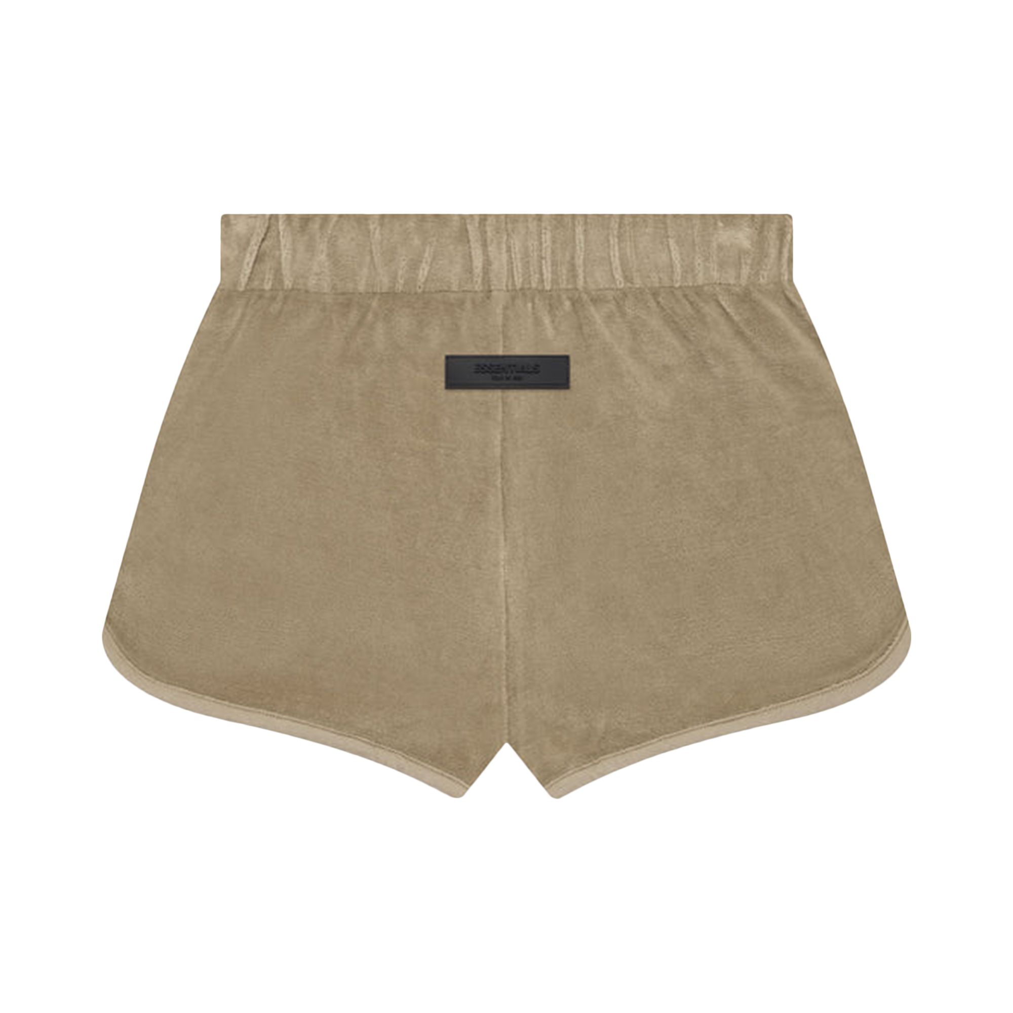 Pre-owned Essentials Fear Of God  Beach Short 'oak' In Tan