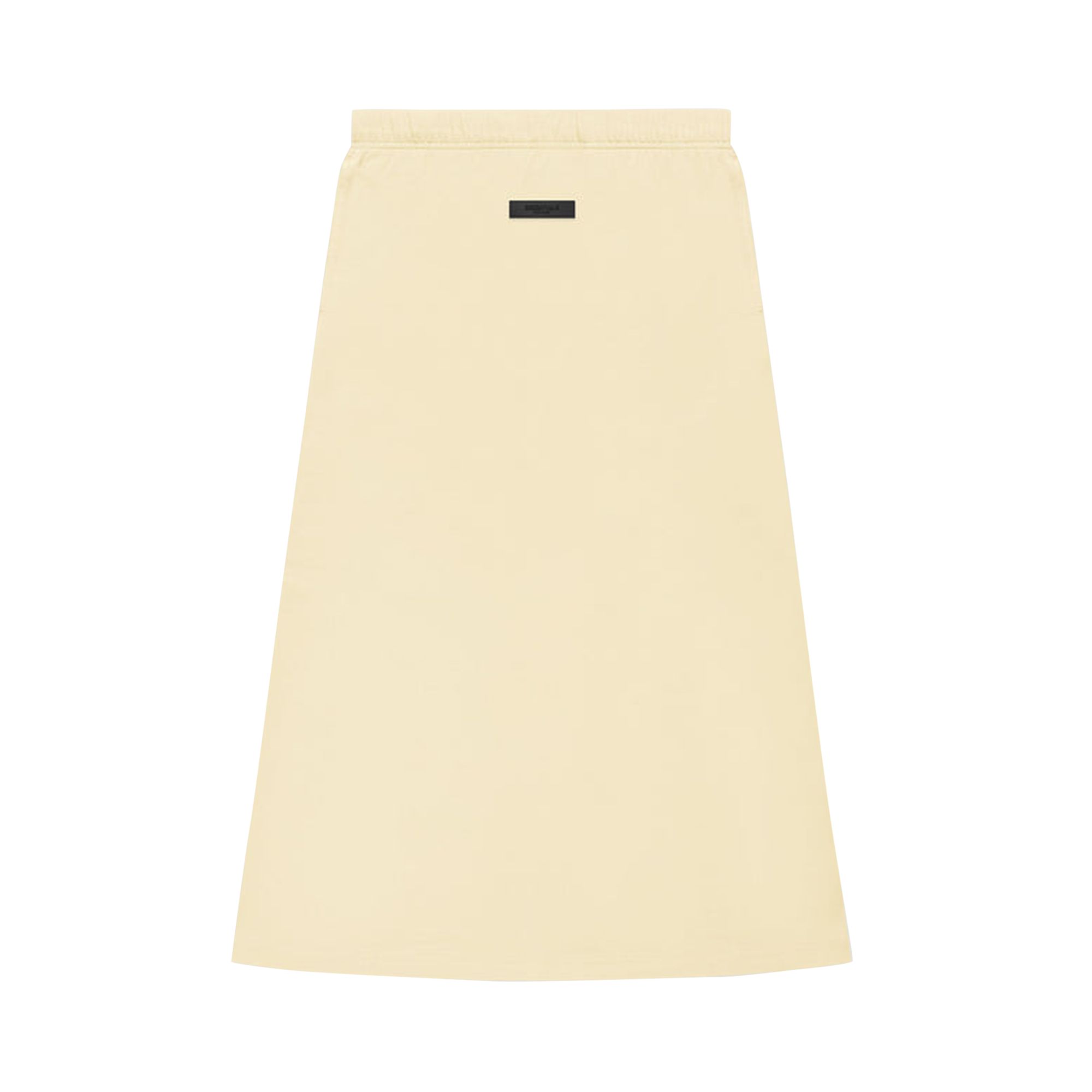 Pre-owned Essentials Fear Of God Jersey Long Skirt 'egg Shell' | Cream | Women's Size L In White