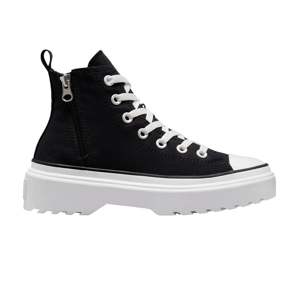 Pre-owned Converse Chuck Taylor All Star Lugged Lift Platform High Gs 'black White' | Kid's Size 4