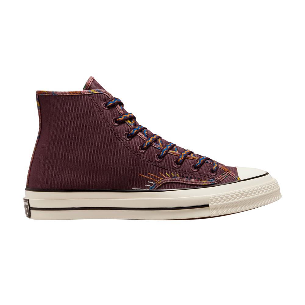 Pre-owned Converse Chuck 70 High 'heritage Detail' In Purple