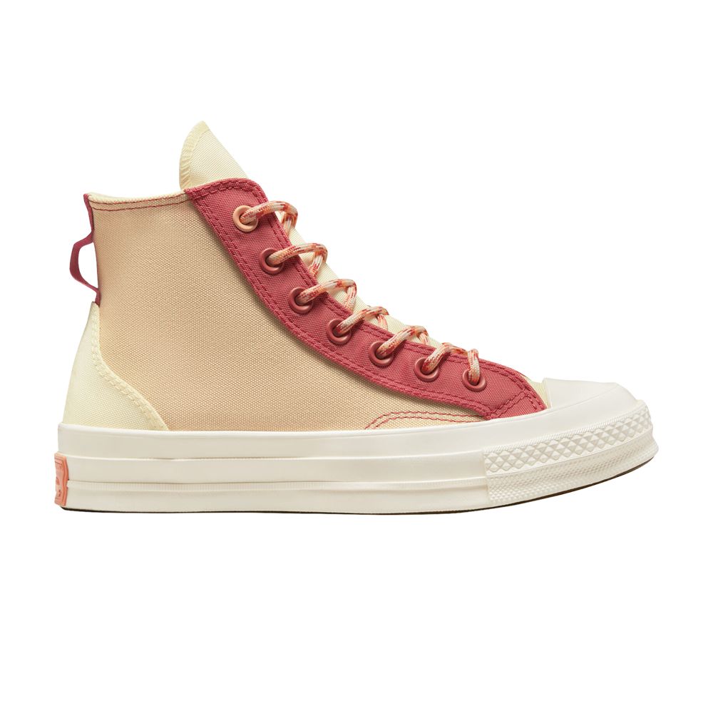 CONVERSE CHUCK 70 HIGH 'COLORBLOCK OVERLAY - RHUBARB PIE'