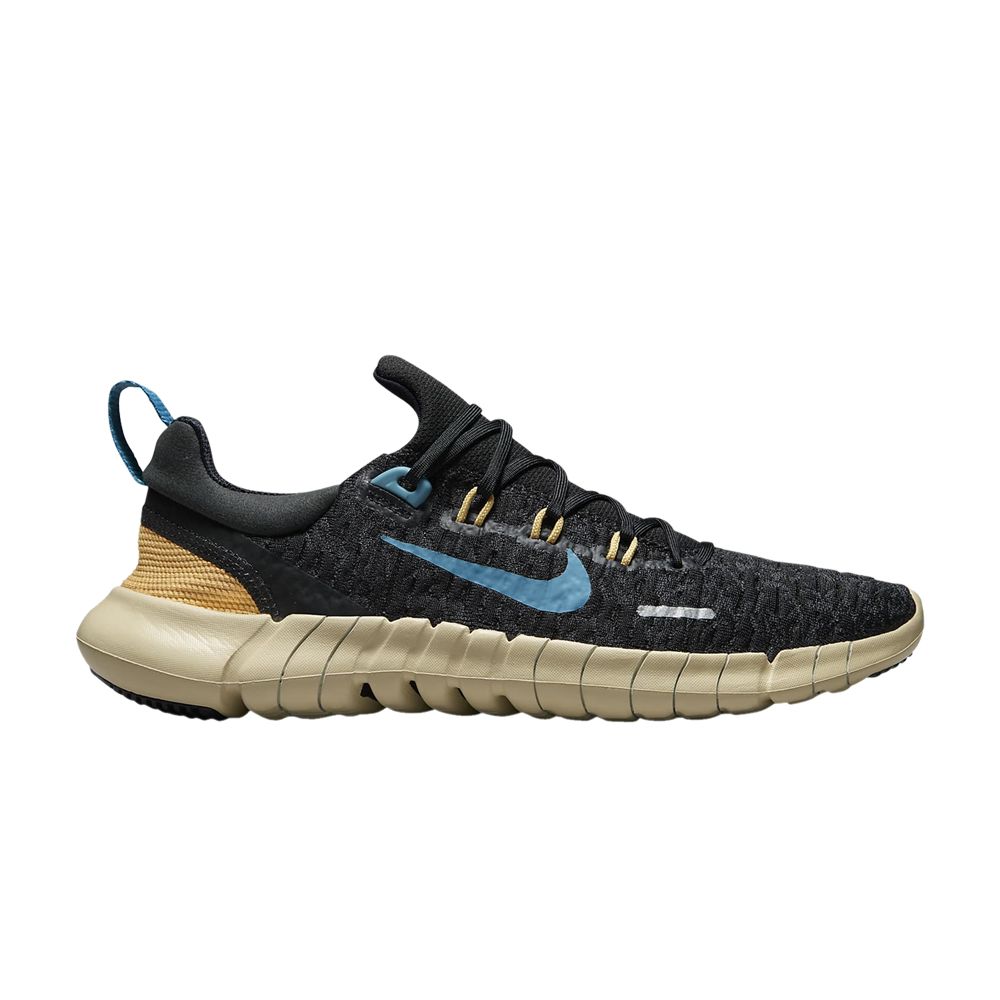 Pre-owned Nike Wmns Free Run 5.0 Next Nature 'black Noise Aqua'
