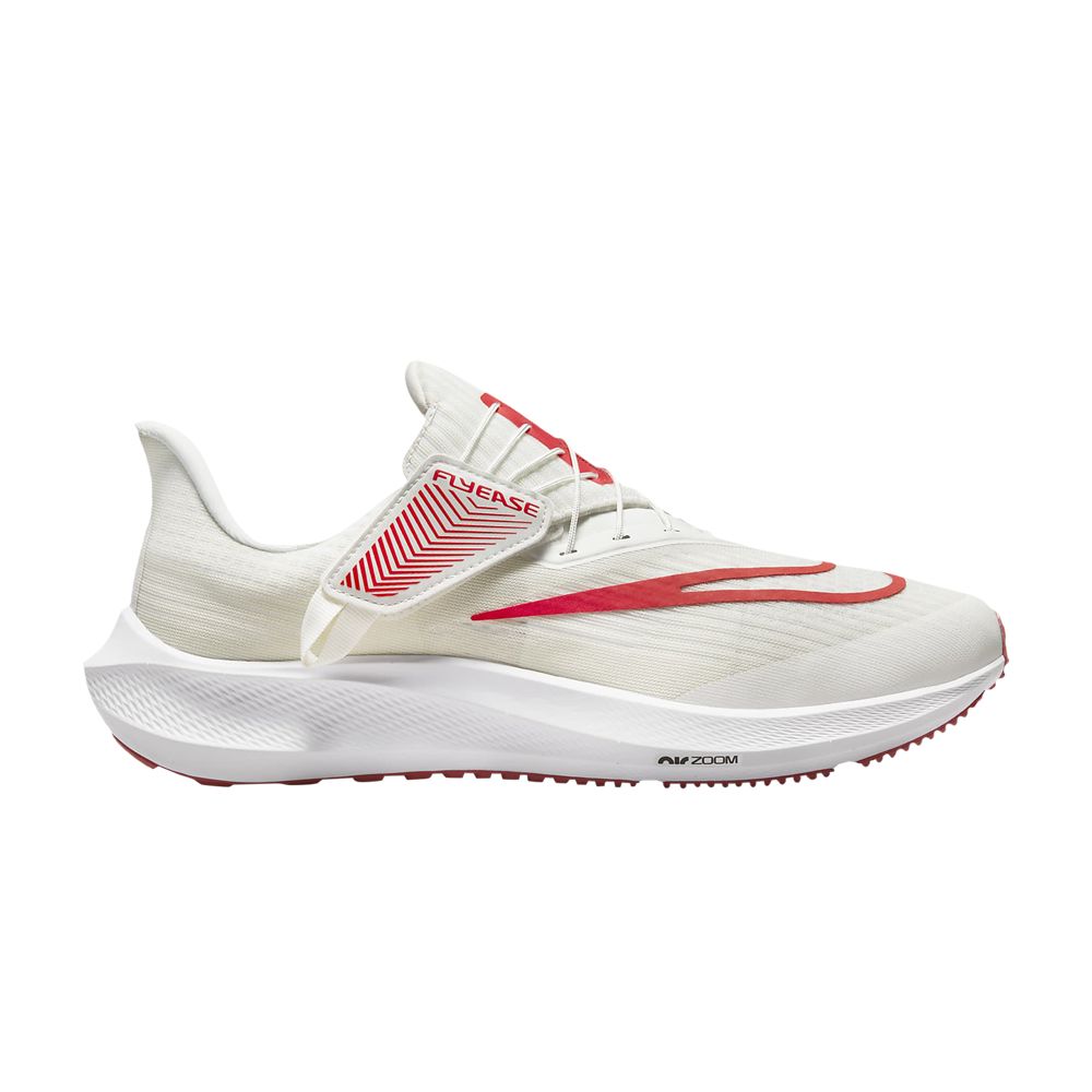 NIKE AIR ZOOM PEGASUS 39 FLYEASE 'WHITE LIGHT CRIMSON'