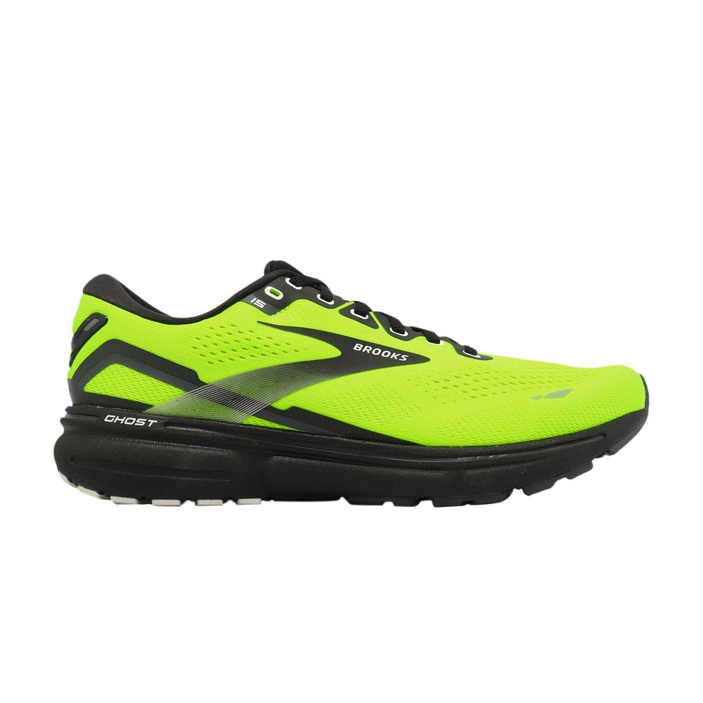 Click to view more detailed imagery on our partner's website Pre-owned Brooks Ghost 15 'nightlife' In Green
