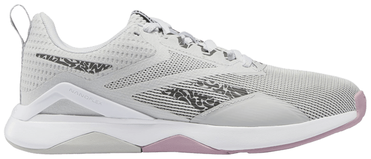 Reebok Wmns Nanoflex TR 20 Pure Grey Infused Lilac