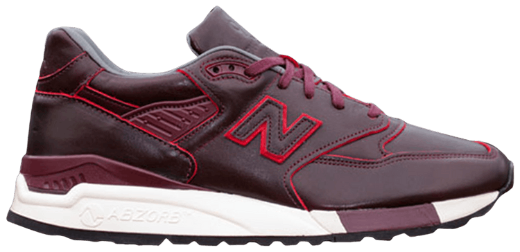 Horween Leather Co x New Balance 998 Made In The USA Burgundy