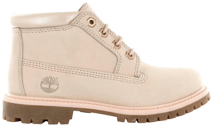slim nellie chukka boots black rose gold