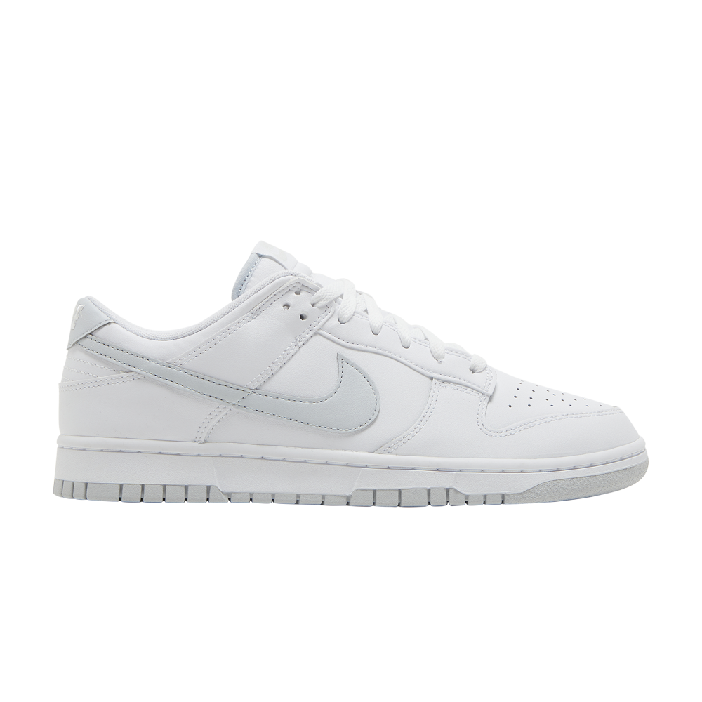Pre-owned Nike Dunk Low 'pure Platinum' In White