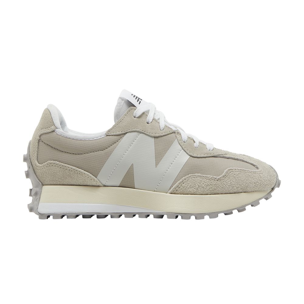 Pre-owned New Balance Wmns 327 'timberwolf Aluminum' In Grey