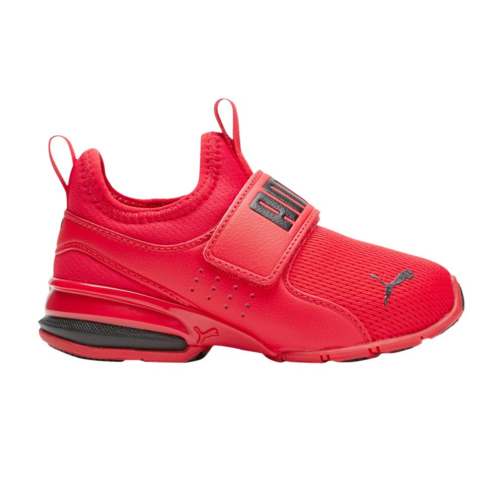 Puma Axelion Slip-On Little Kid 'High Risk Red' | Kid's Size 12 - 376751-09