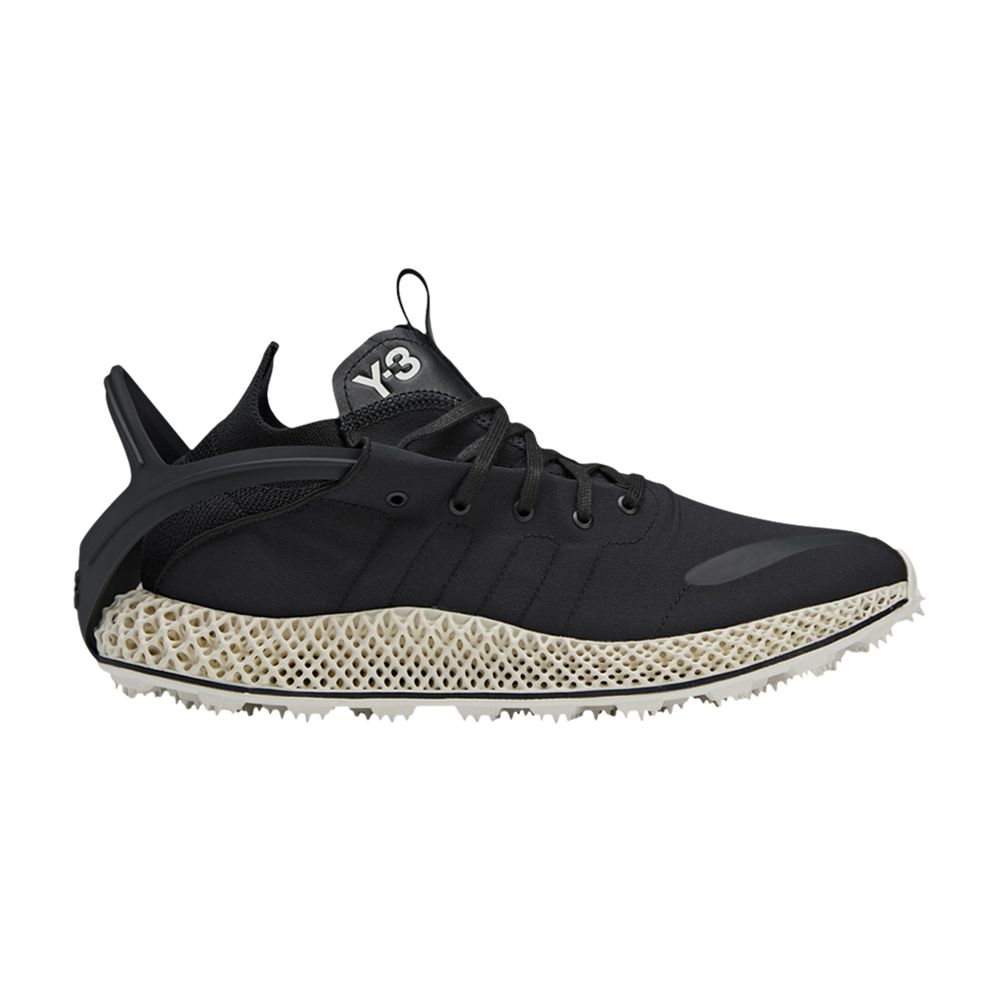 ADIDAS ORIGINALS Y-3 RUNNER 4D HALO 'BLACK CREAM'