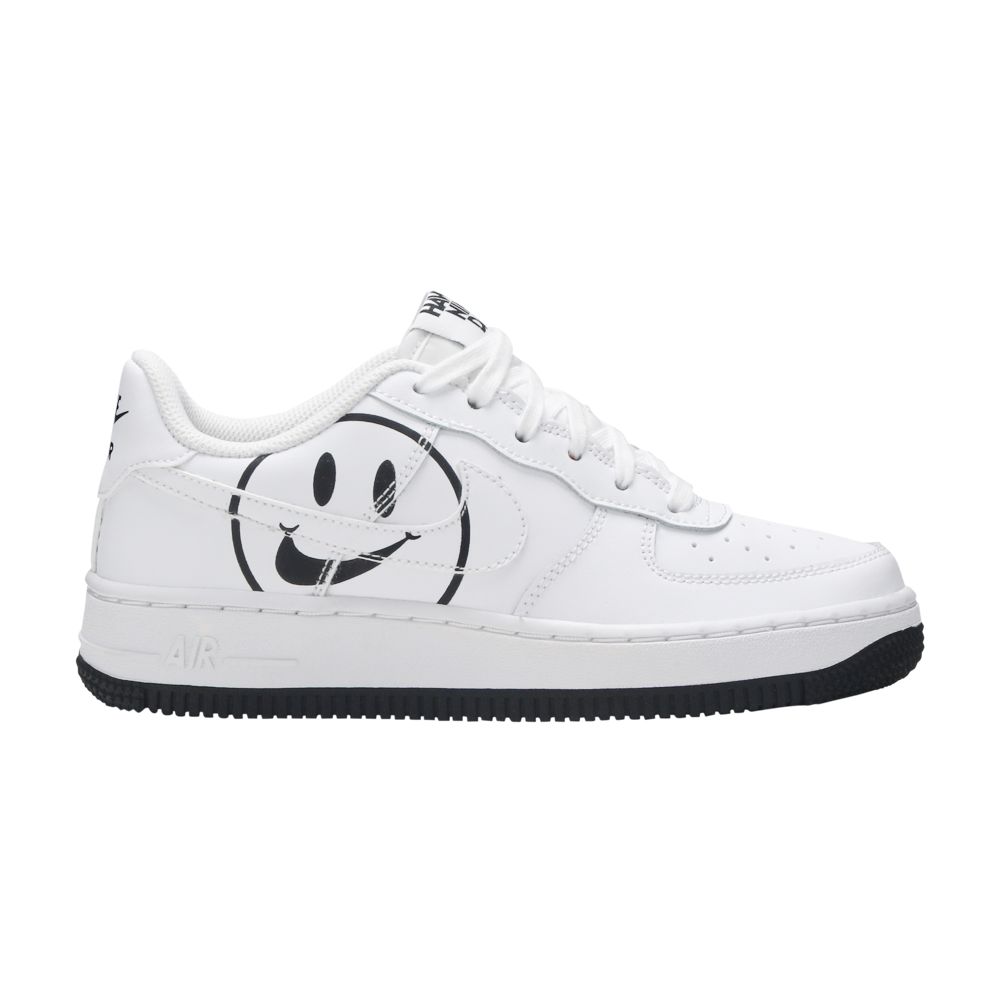 Pre-owned Nike Air Force 1 Low Gs 'have A  Day - White' | Kid's Size 4.5