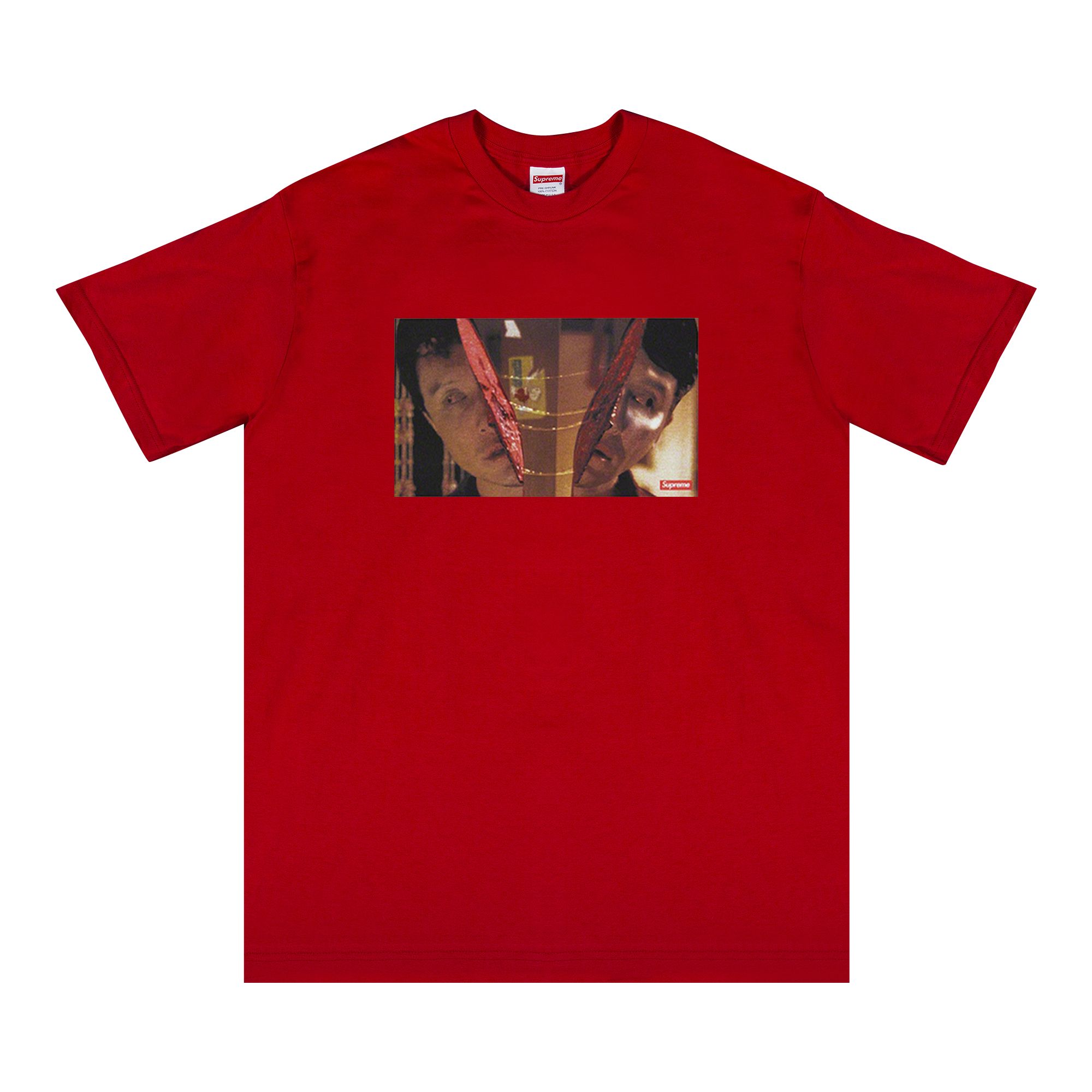 Supreme Split Tee 'Red' | Men's Size M