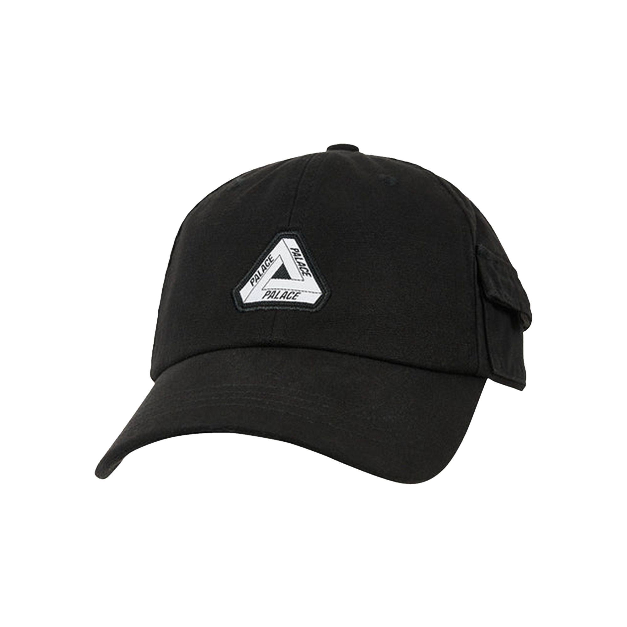 Pre-owned Palace Garment Dyed Tri-ferg Patch 6-panel 'black' | Men's Size Onesize
