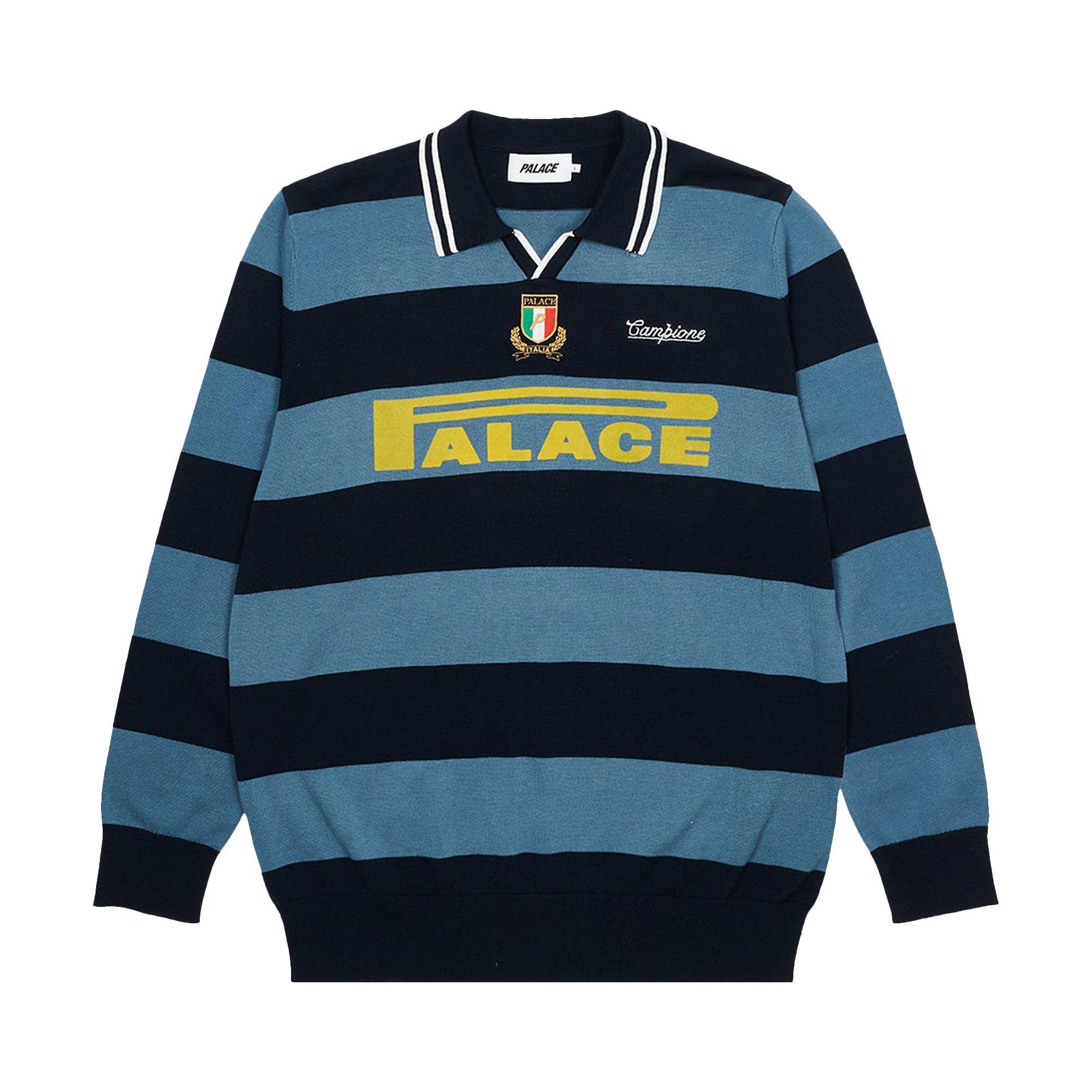 Pre-owned Palace Palazzo Knit 'navy' In Blue