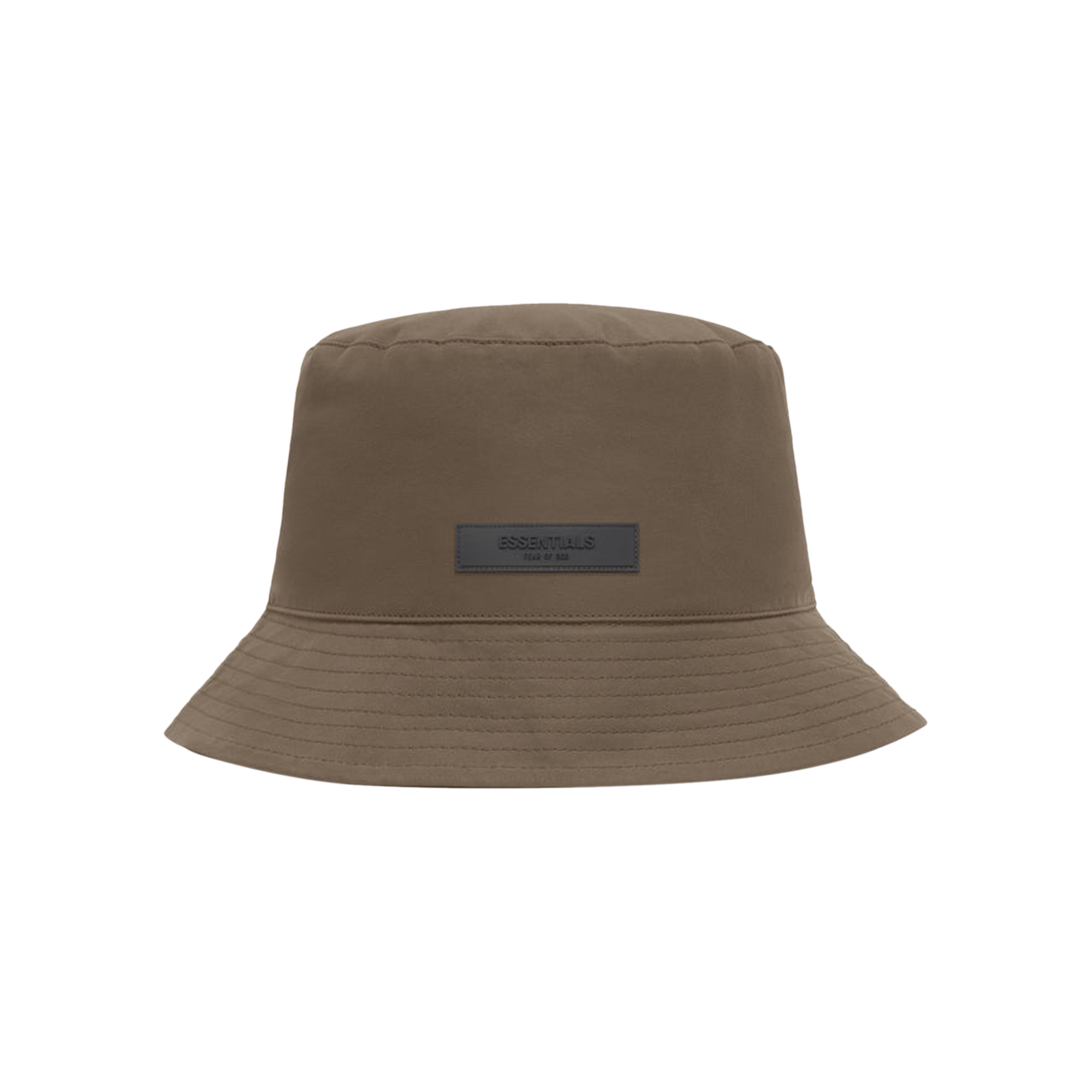 Pre-owned Essentials Fear Of God  Bucket Hat 'wood' In Brown