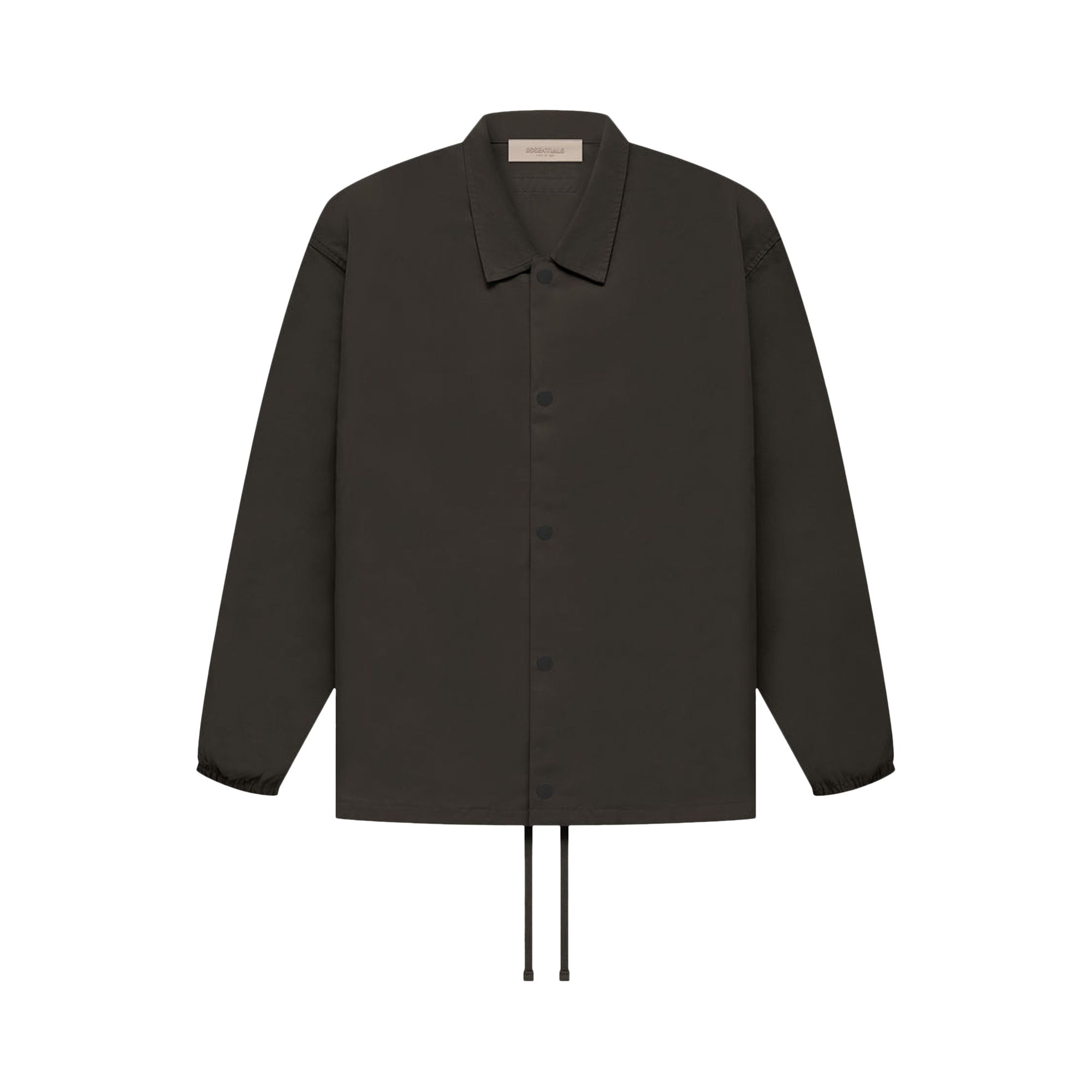 Pre-owned Essentials Fear Of God Coaches Jacket 'off Black'