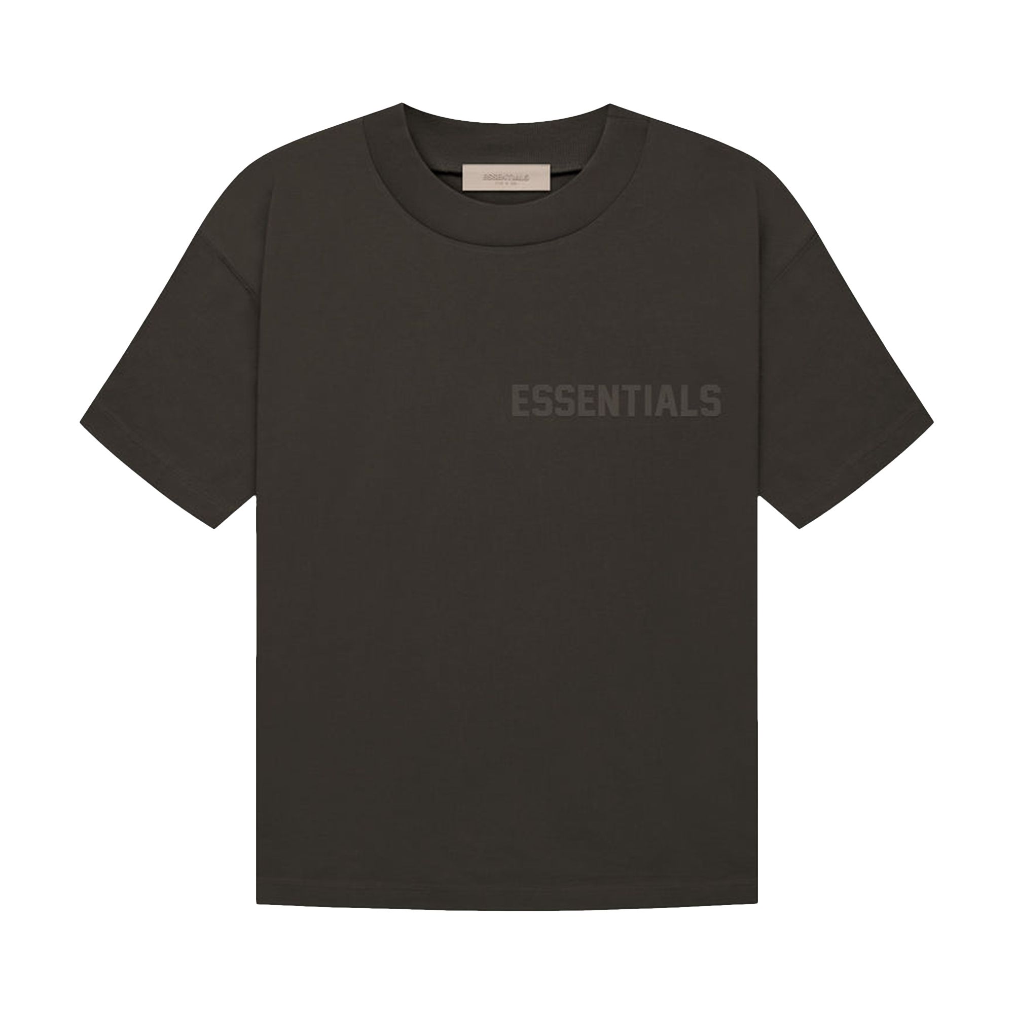 Pre-owned Essentials Fear Of God Short-sleeve Tee 'off Black'