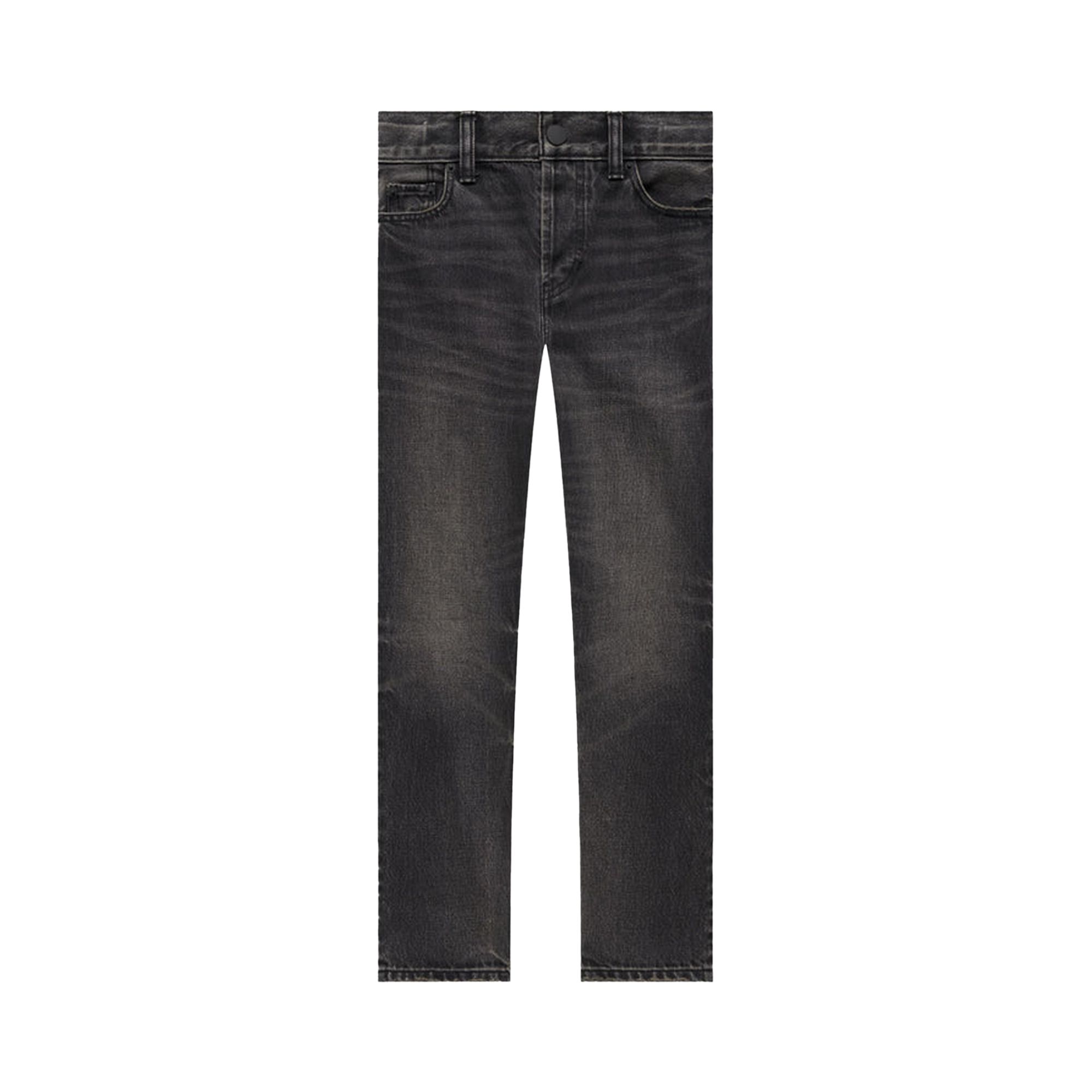 Fear of God Essentials Kids 5 Pocket Jeans 'Black Denim' | Kid's Size -6.5
