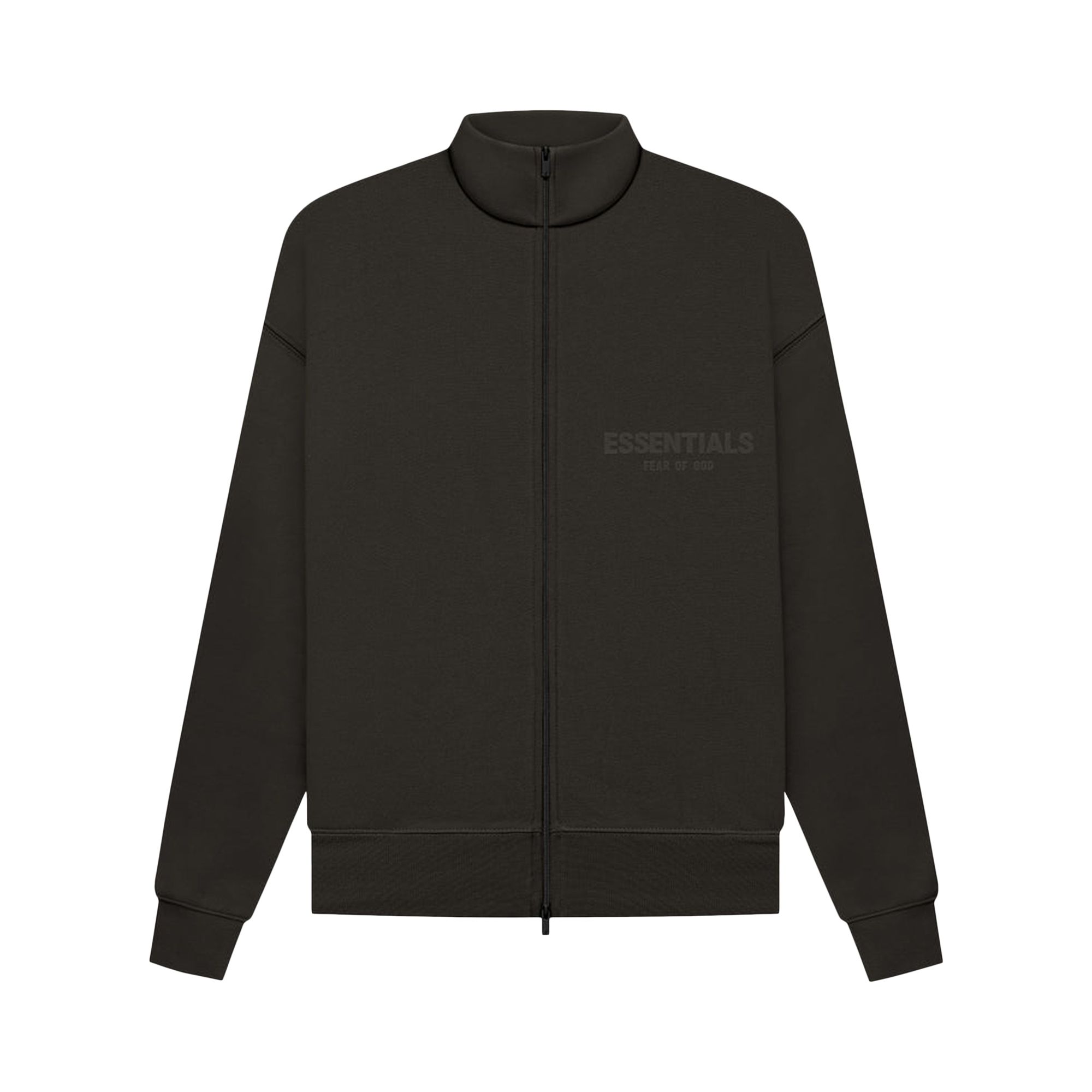 Pre-owned Essentials Fear Of God Fullzip Jacket 'off Black'