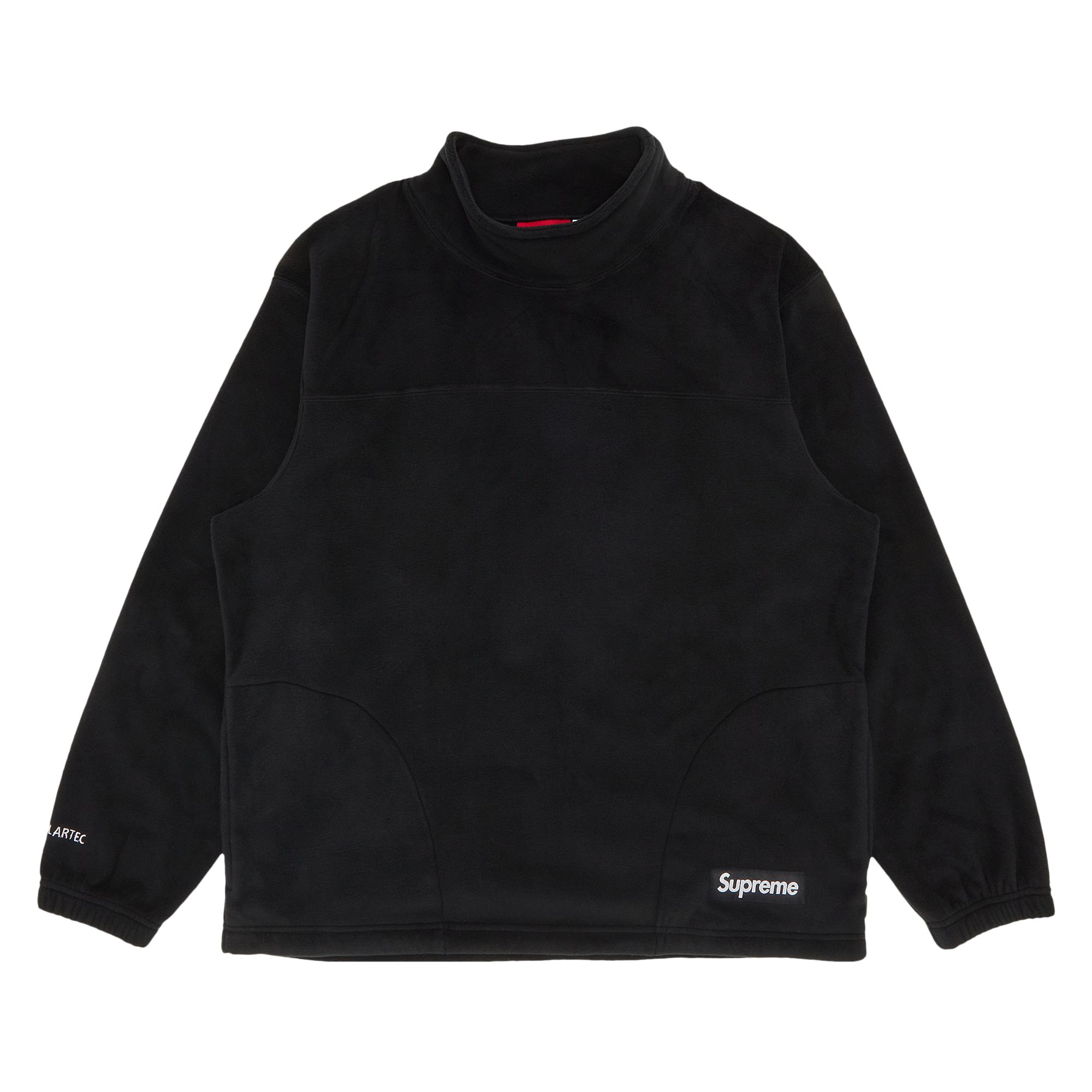 SUPREME SUPREME X POLARTEC MOCK NECK PULLOVER 'BLACK'