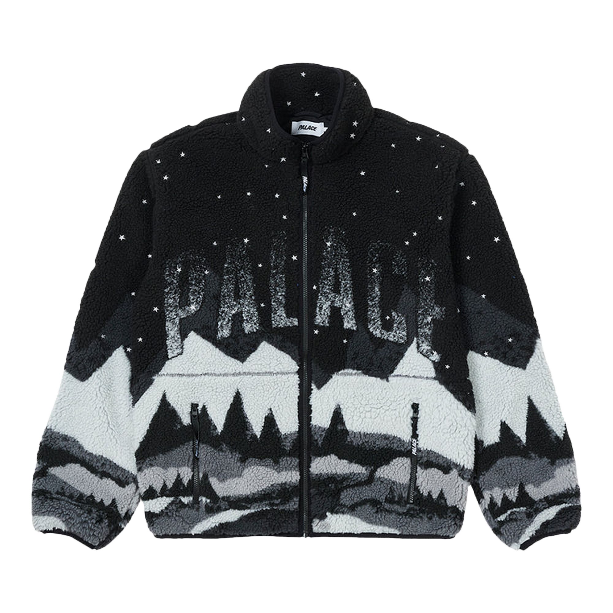 Pre-owned Palace Peak Funnel Fleece 'black'