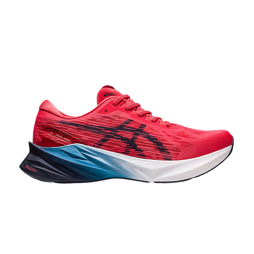 Pre-owned Asics Novablast 3 'electric Red Midnight'